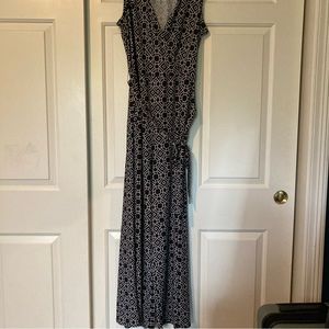 Sleeveless Faux Wrap Jumpsuit